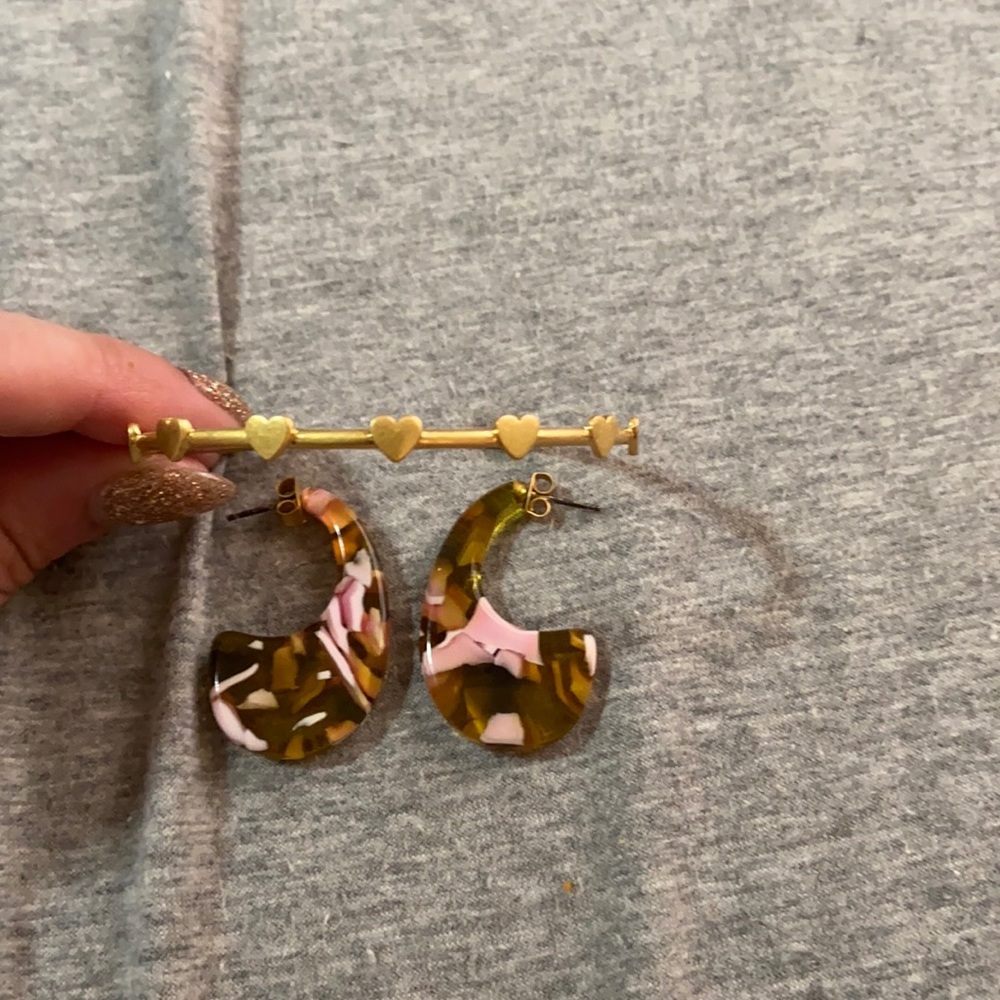 Madewell Bracelet and Earrings Set